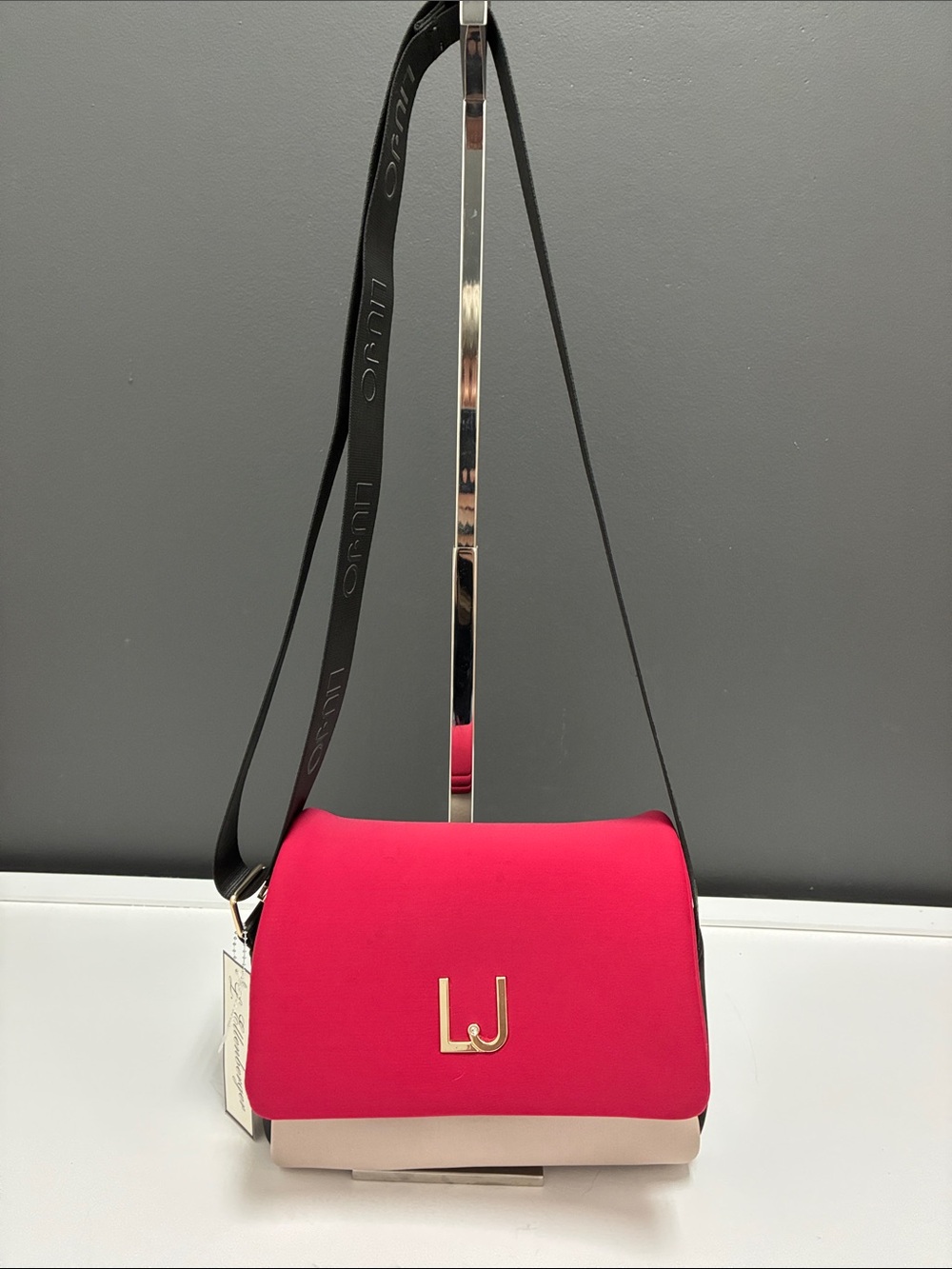 Liu Jo Colorblock Neoprene Crossbody Bag